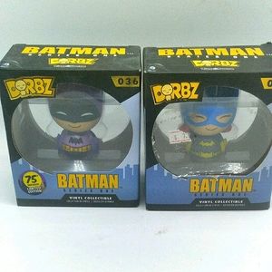 Batman~N~Batgirl Dorbz by Funko
